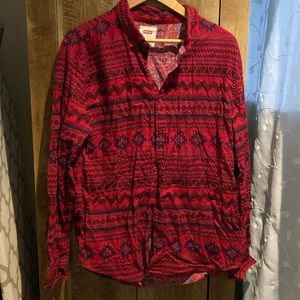 Levi’s - Long Sleeve - Flannel Shirt WESTERN - Used - Good Condition